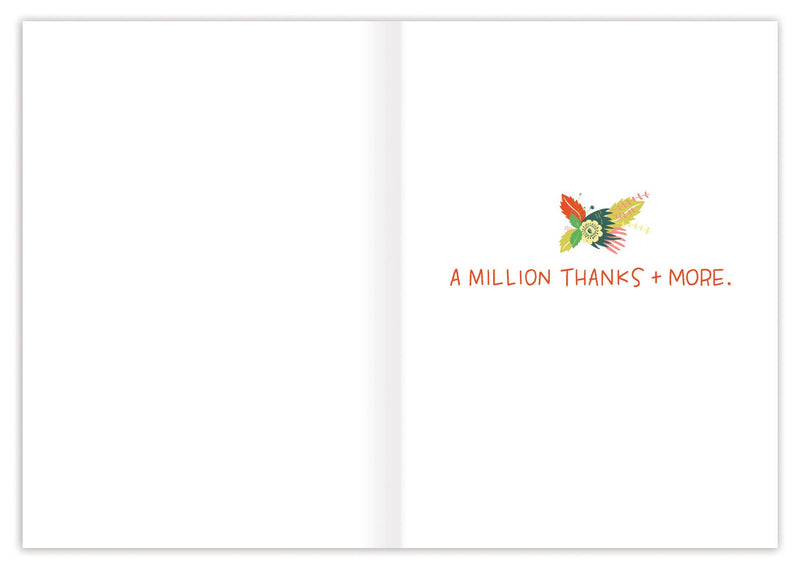 Floral Thank You Card