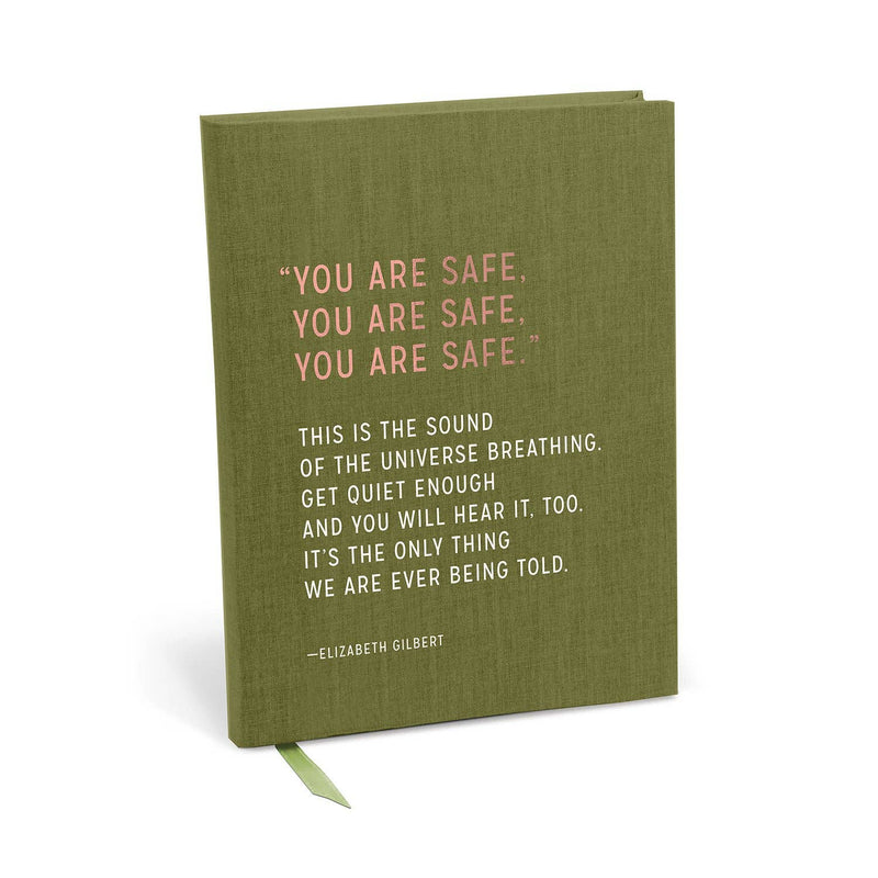 Elizabeth Gilbert "You Are Safe" Journal