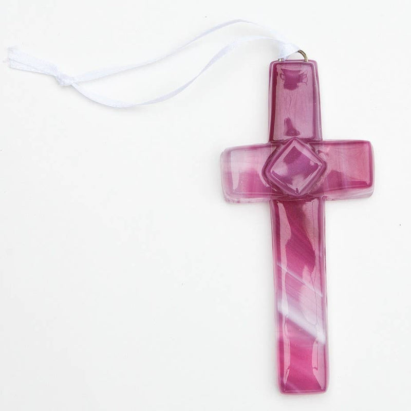 Confirmation Mosaic Glass Cross: For Girl