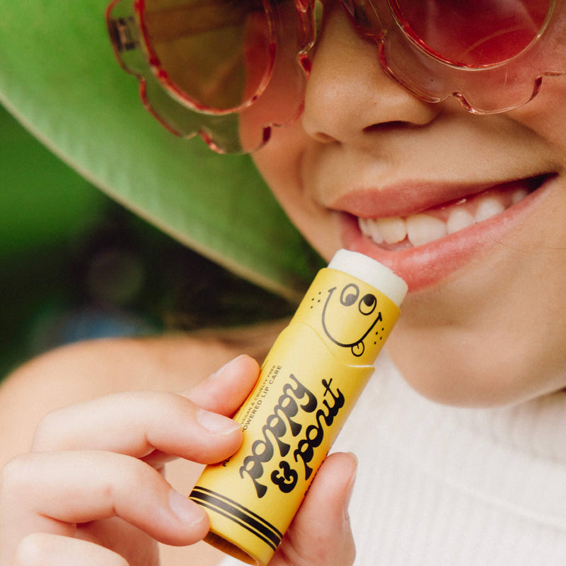 Poppy & Pout "Lil Poppies" Banana Fanna Lip Balm