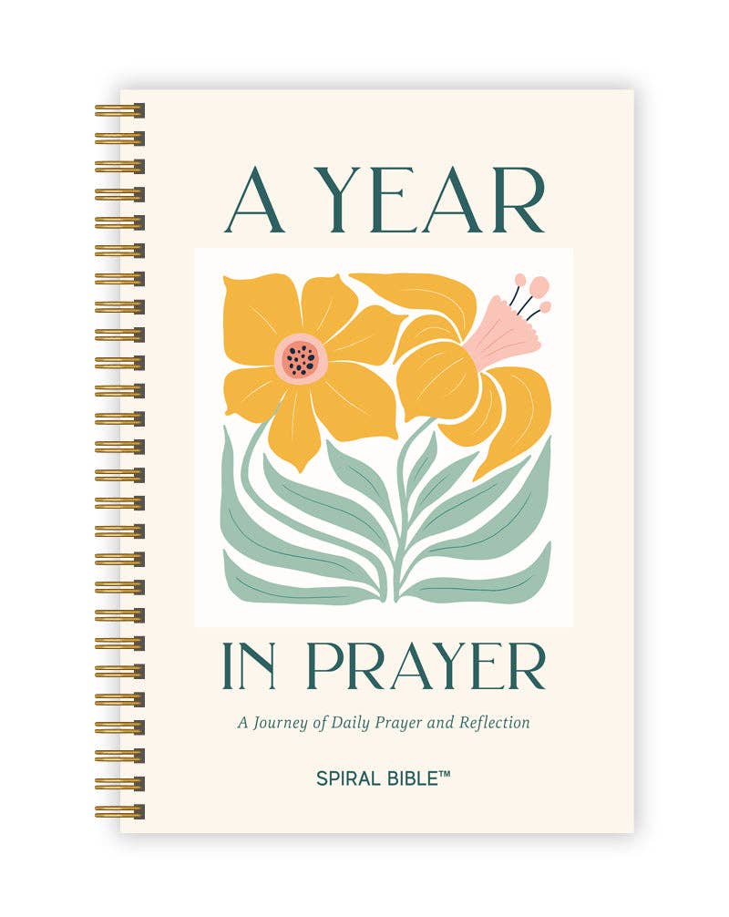 Spiral Bible: A Year In Prayer: A Journey of Daily Prayer and Reflection - Flowers