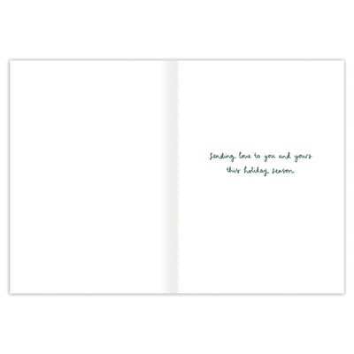 "Peace On Earth" Dove Holiday Card