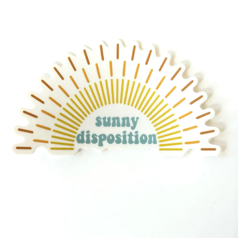 "Sunny Disposition" Sticker