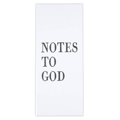 "Notes To God" Face to Face Note Pad