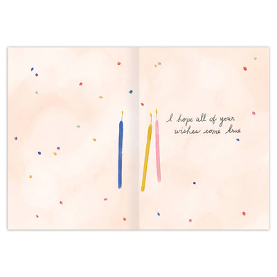 "Happy Birthday" Candles Card