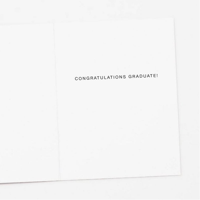 Go Confidently Quote Graduation Card