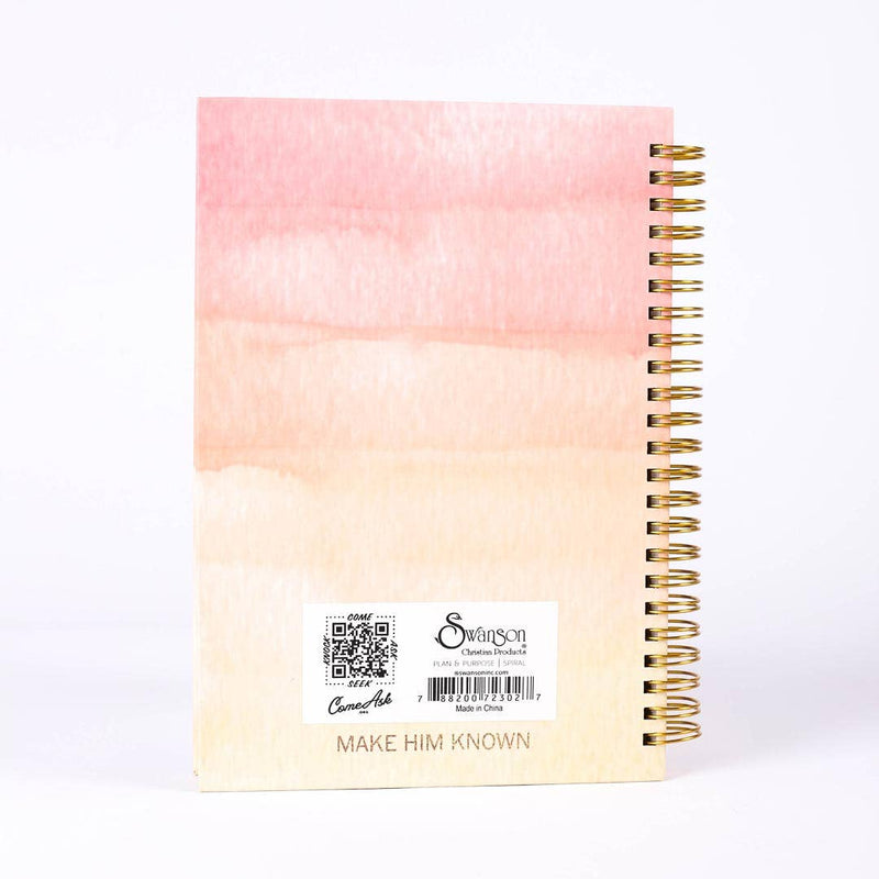 "God Has A Plan - I Have a Purpose" Spiral Bound Journal