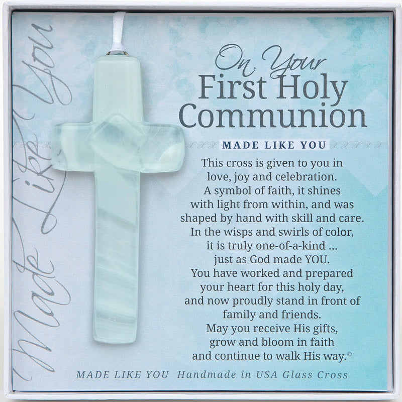 First Holy Communion Mosaic Glass Cross