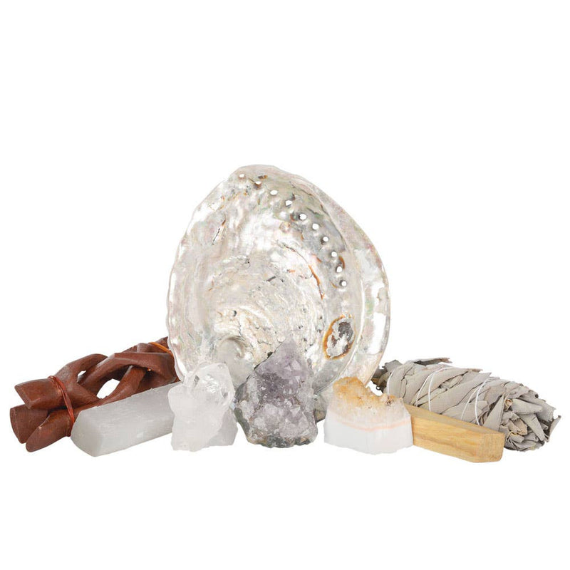"Unburden" Purification Smudge & Crystal Kit