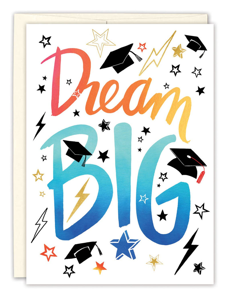 "Dream Big" Graduation Card