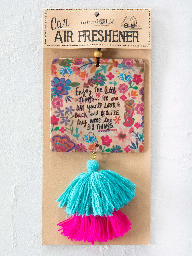 "Enjoy the Little Things" Air Freshener