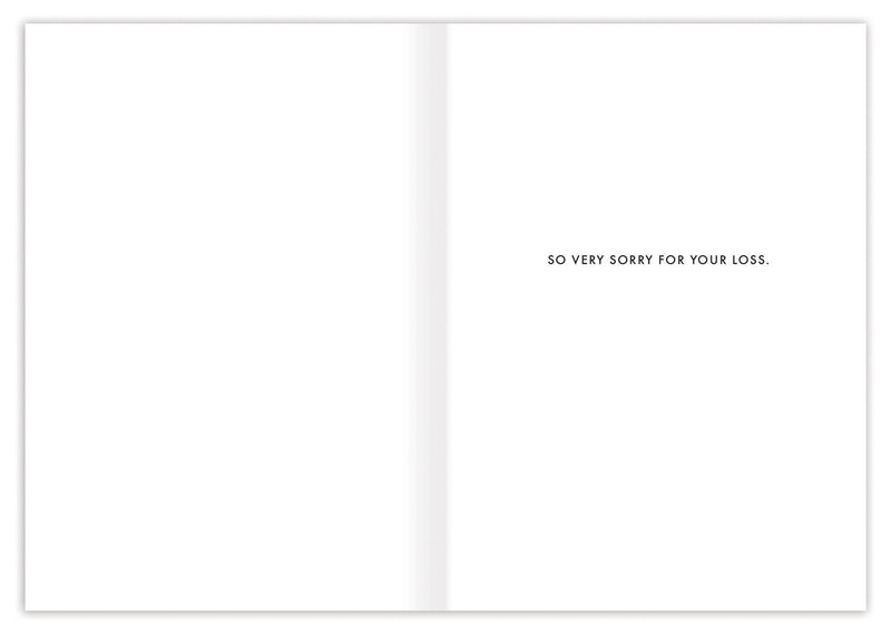 "To Know An Animal Is To Know Love" Paw Prints Pet Sympathy Card