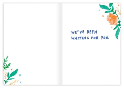 "We're So Excited For You Baby" New Baby Card