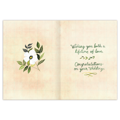 "Happily Ever After" Wedding Card