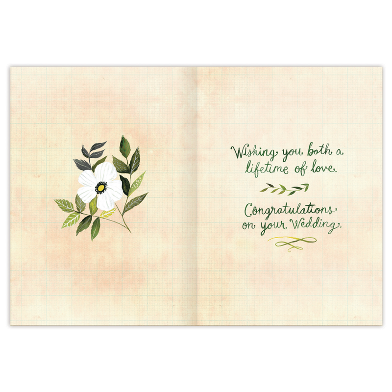 "Happily Ever After" Wedding Card