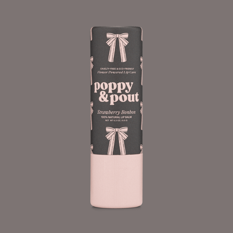 Poppy & Pout Strawberry Bonbon Lip Balm