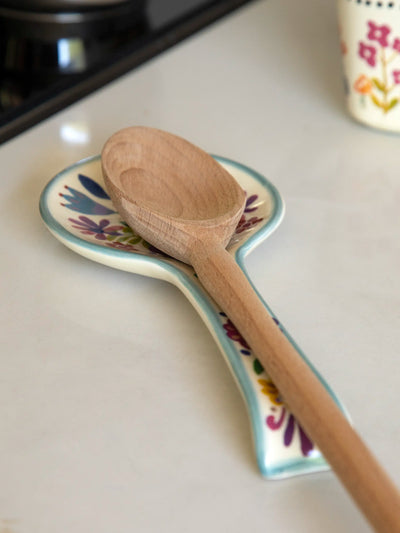 Folk Flower Spoon Rest