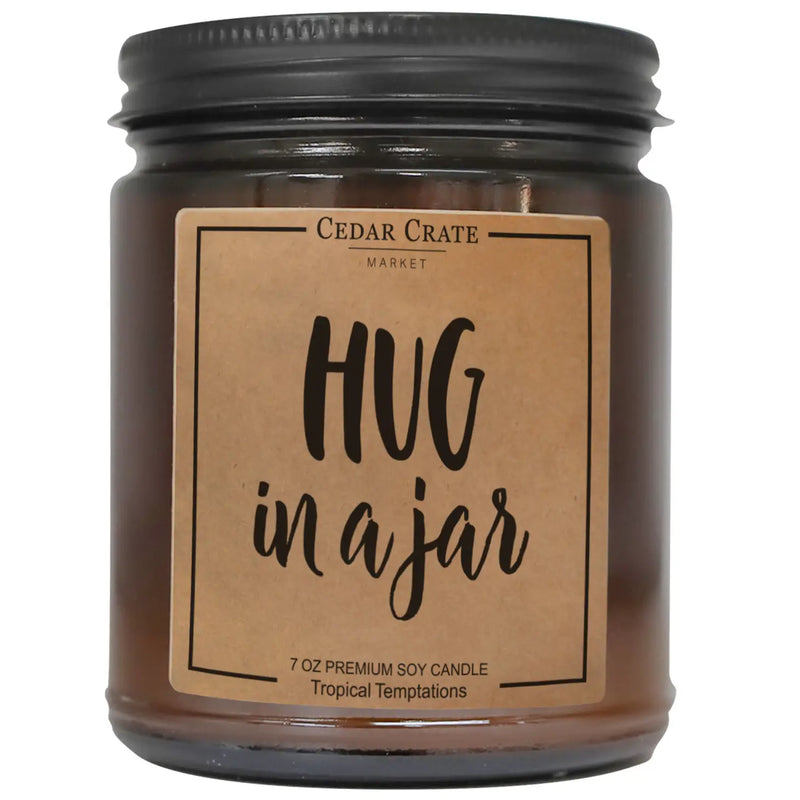 "Hug In a Jar" Soy Candle - 7oz