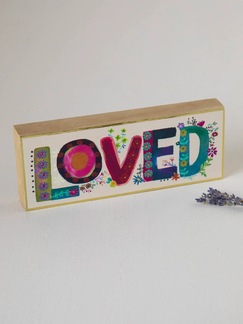 "Loved" Block Box