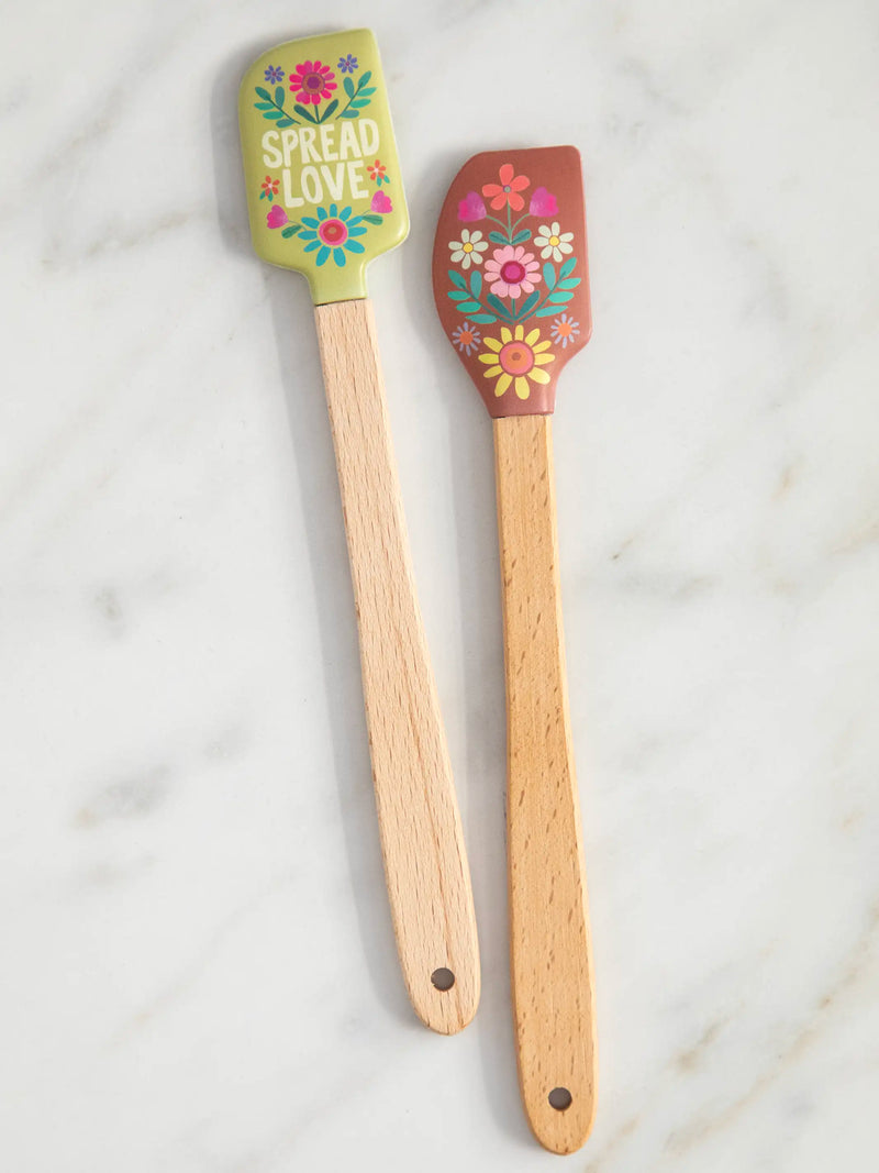 "Spread Love" Mini Spatulas, Set of 2