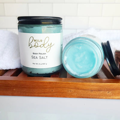 Sea Salt Body Polish | Emulsified Sugar Scrub