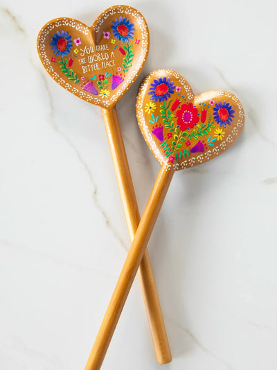 Cutest Wooden Heart Spoon Ever