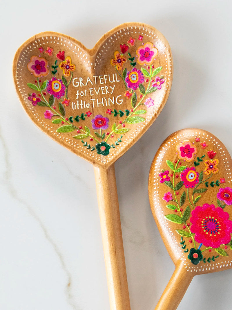 Cutest Wooden Spoon Ever- Grateful for Every Little Thing