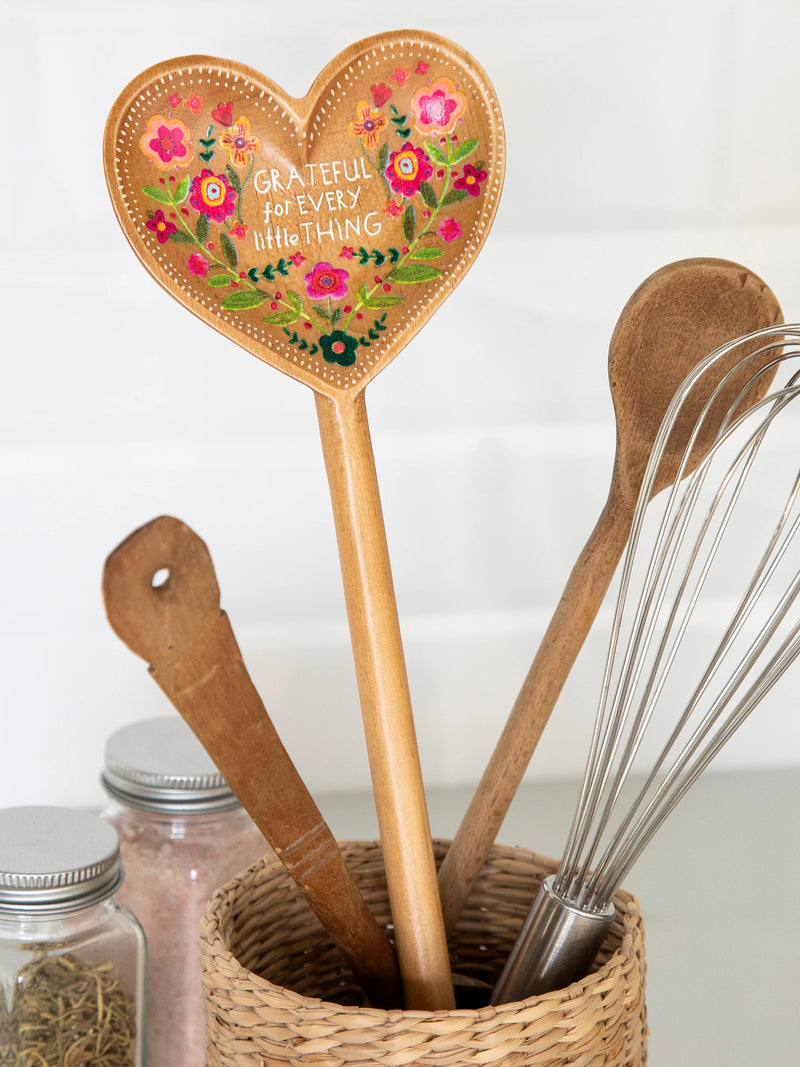 Cutest Wooden Spoon Ever- Grateful for Every Little Thing