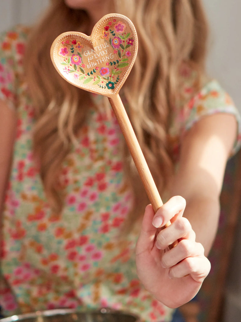 Cutest Wooden Spoon Ever- Grateful for Every Little Thing