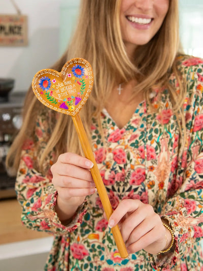 Cutest Wooden Heart Spoon Ever