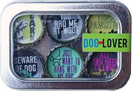 Dog Lover Magnets - Six Pack