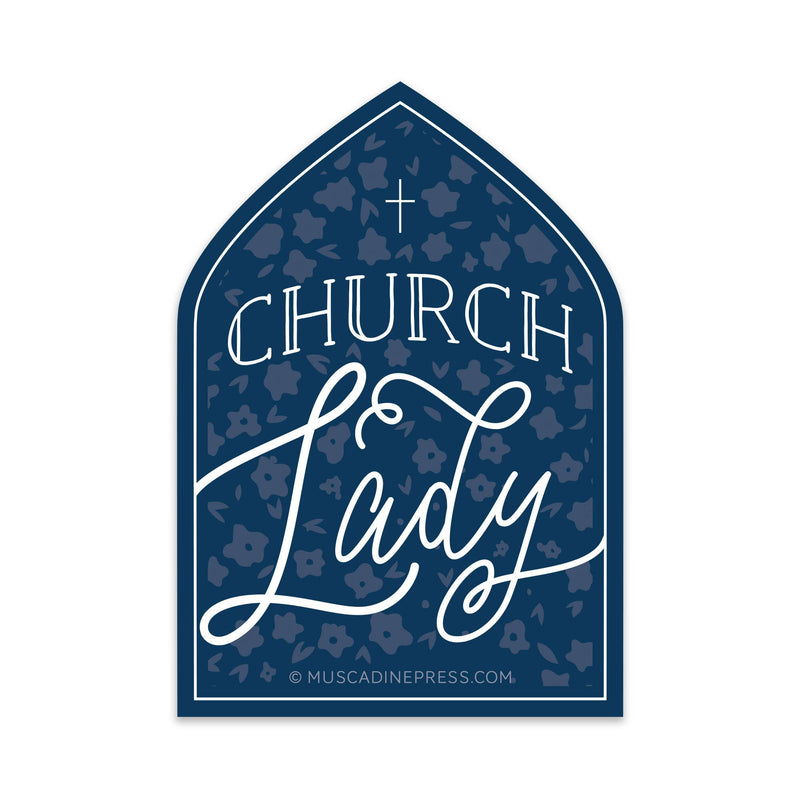 "Church Lady" Vinyl Sticker