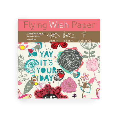 "It's Your Day!" Flying Wish Paper (Mini with 15 Wishes + Accessories)
