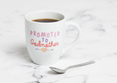 "Promoted to Godmother" Mug