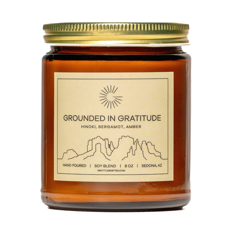 "Grounded In Gratitude" Candle
