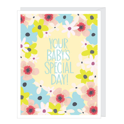 "Your Baby's Special Day" Baptism/Christening Card