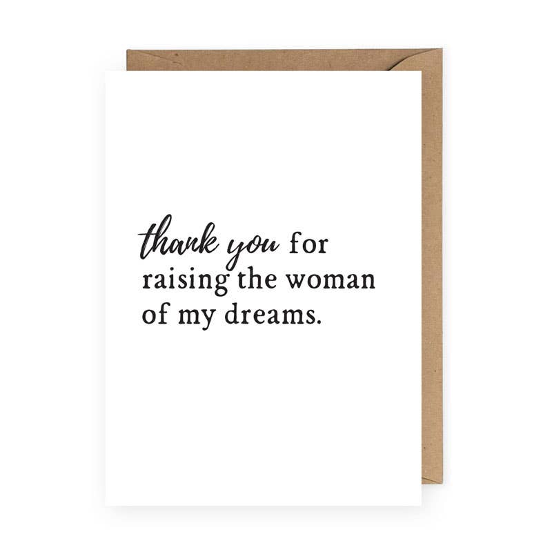 "Woman of My Dreams" Card