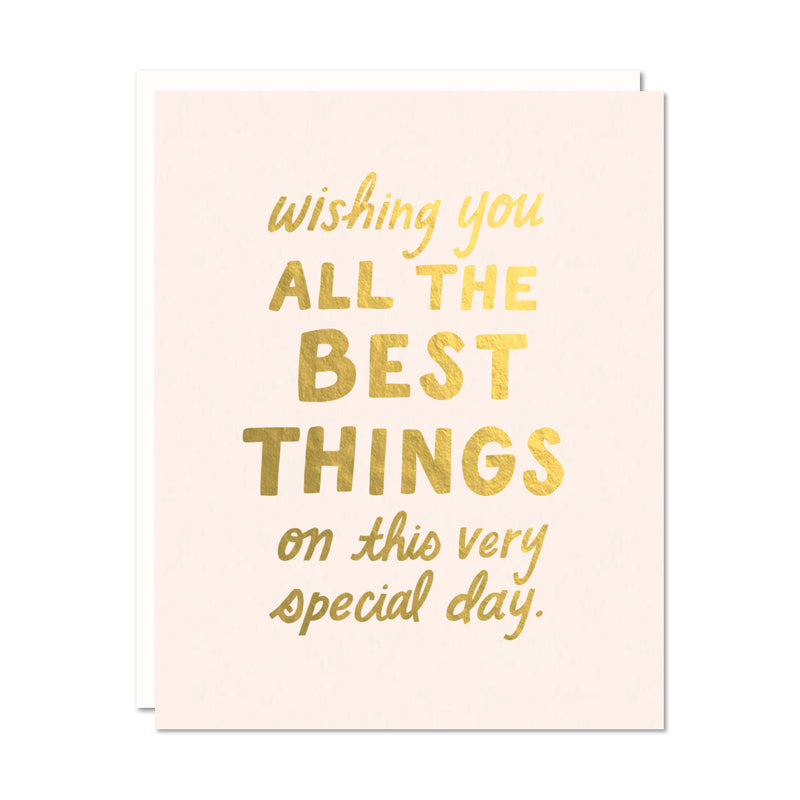 "All the Best Things" Greeting Card