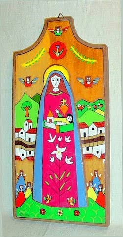 Our Lady of Peace Retablo