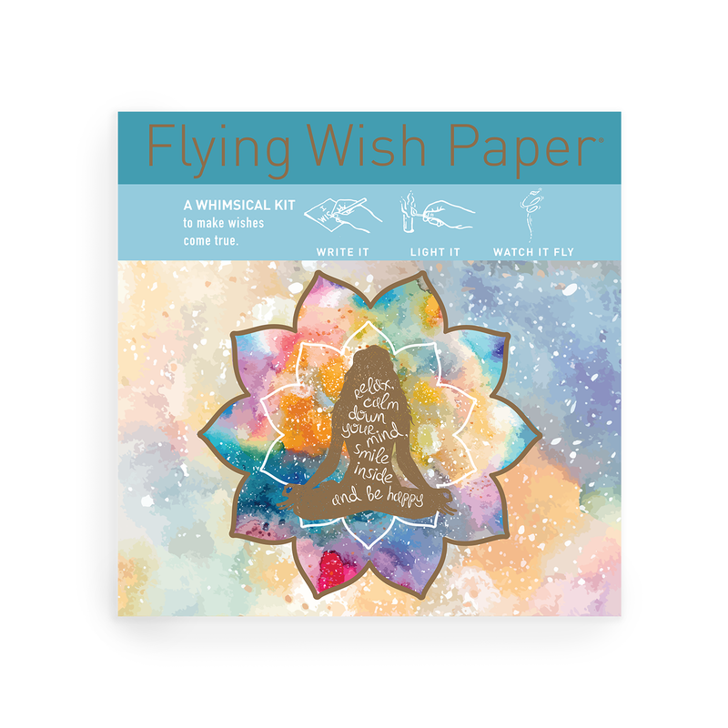 "Mindful" Flying Wish Paper (Mini with 15 Wishes + Accessories)