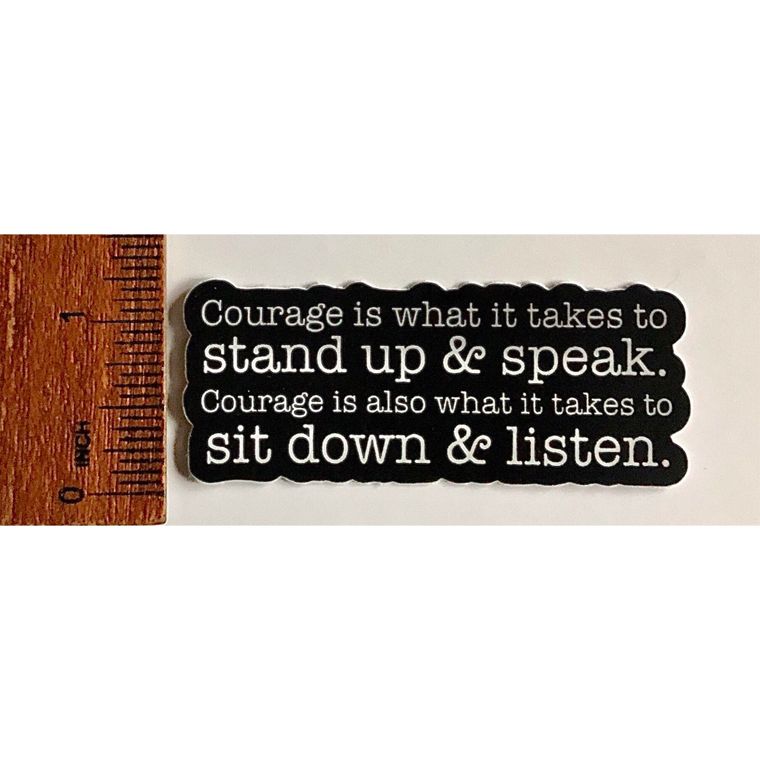“Stand Up/Sit Down” Winston Churchill Vinyl Sticker