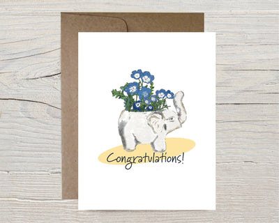 Plantable "Congratulations!” Wildflower Seed Card