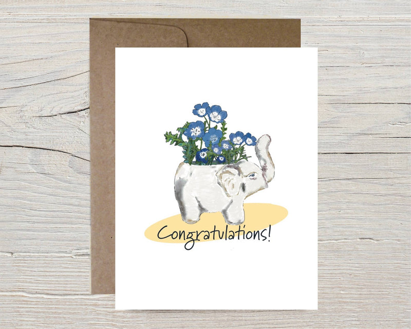 Plantable "Congratulations!” Wildflower Seed Card