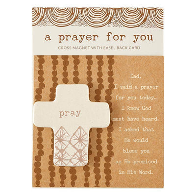 "A Prayer For You" Cross Magnet