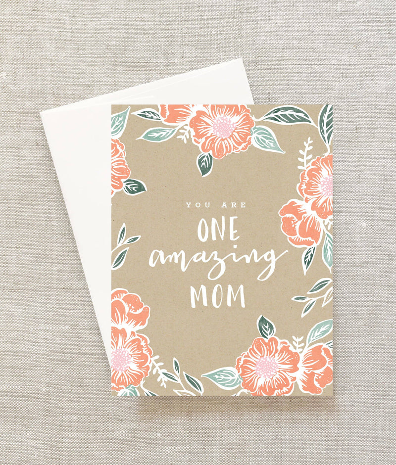 “You Are One Amazing Mom” Mother’s Day Card
