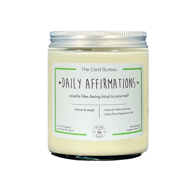 "Daily Affirmations" Candle