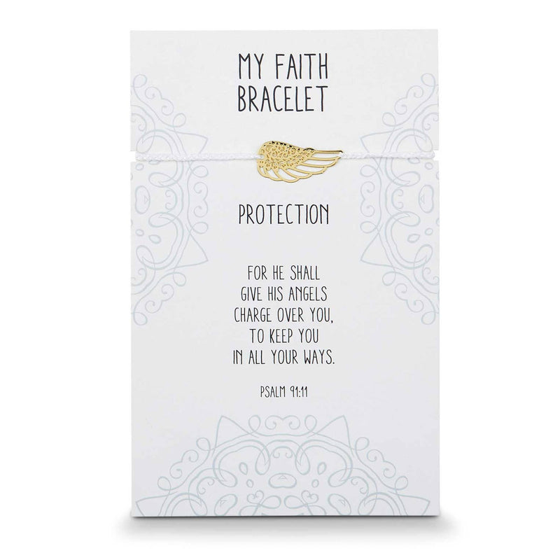 "My Faith" Angel Wing Bracelet