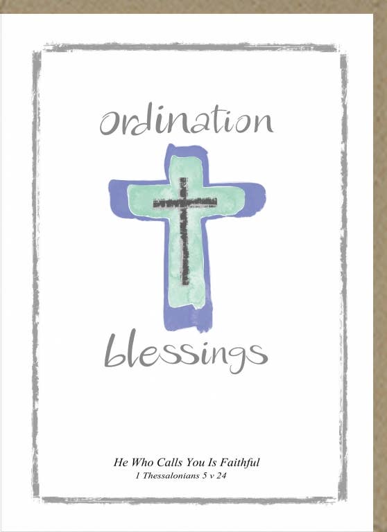 "Ordination Blessings" Greeting Card
