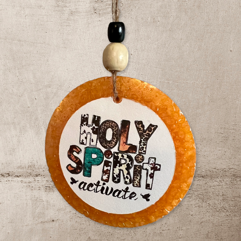 Holy Spirit Activate- Car Freshie