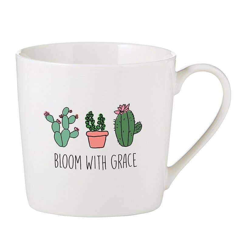 "Bloom With Grace" Mug